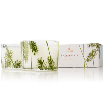 Collection de bougie aromatique Frasier Fir - Teintures Calfeutrants St-Tite