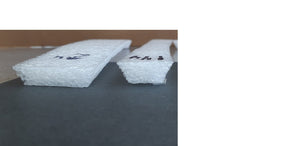 Bandes isolantes Triangles ½" (1.27 cm) - Teintures Calfeutrants St-Tite