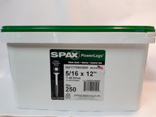 Vis noires 12" Spax Tête Torx T-40 - Teintures Calfeutrants St-Tite